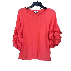 Umgee U.S.A. Ruffle Sleeve Pockets Women’s Size Medium